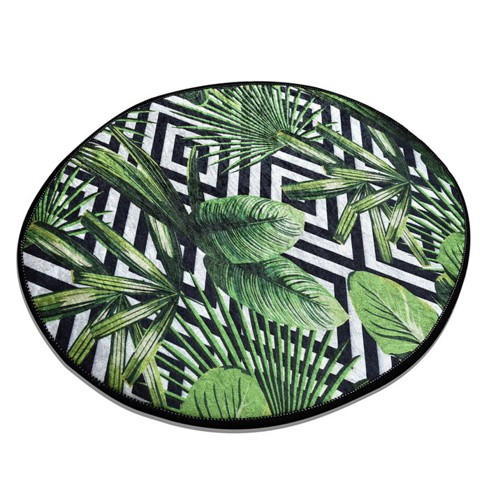 Conceptum Alfombra Tropic - Green Multicolor 100 cm
